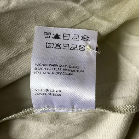 Reformation Beckett Sage Mini Dress - Picture 6 of 8